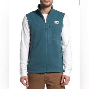 Teal The North Face Gordon Lyons Fleece Vest (Men's) M
